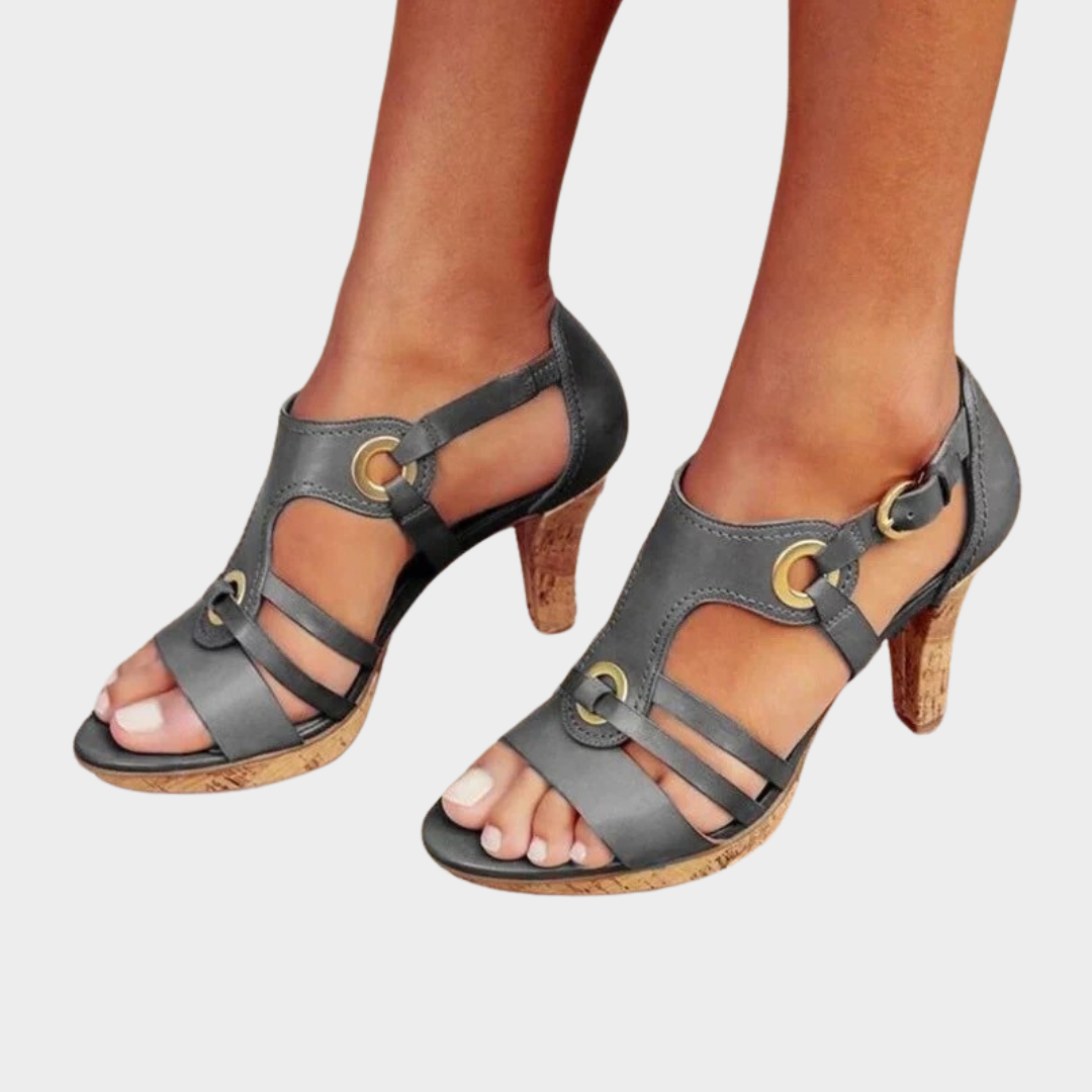 SASHA | CHIC HEELS SANDLAS