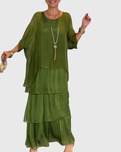 Clara | Long and Flowing Elegant Dress