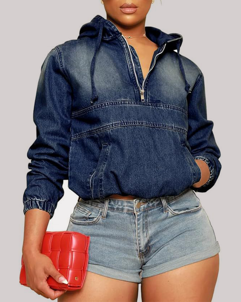 Denim Babe Hoodie