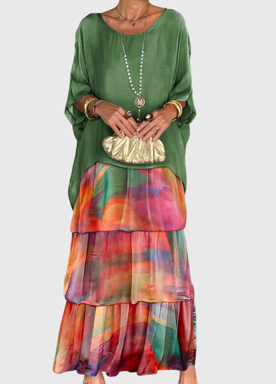 Clara | Long and Flowing Elegant Dress