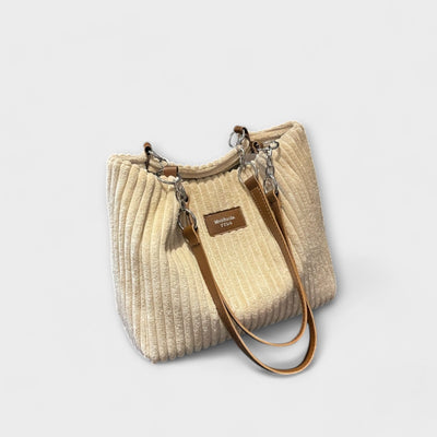 Clara | Soft Cord Shoulder Bag