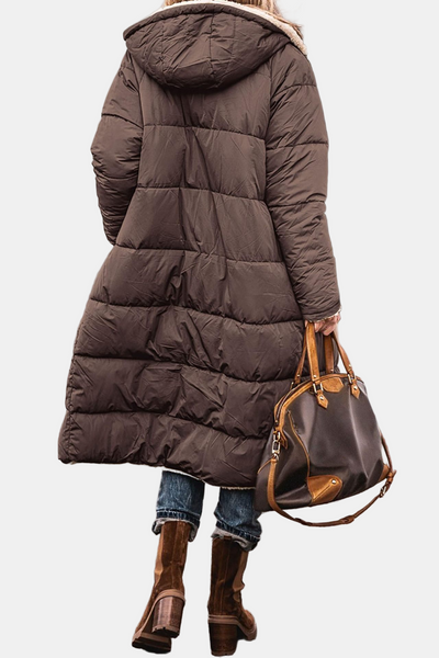 Valeria | Luxe Reversible Sherpa Coat