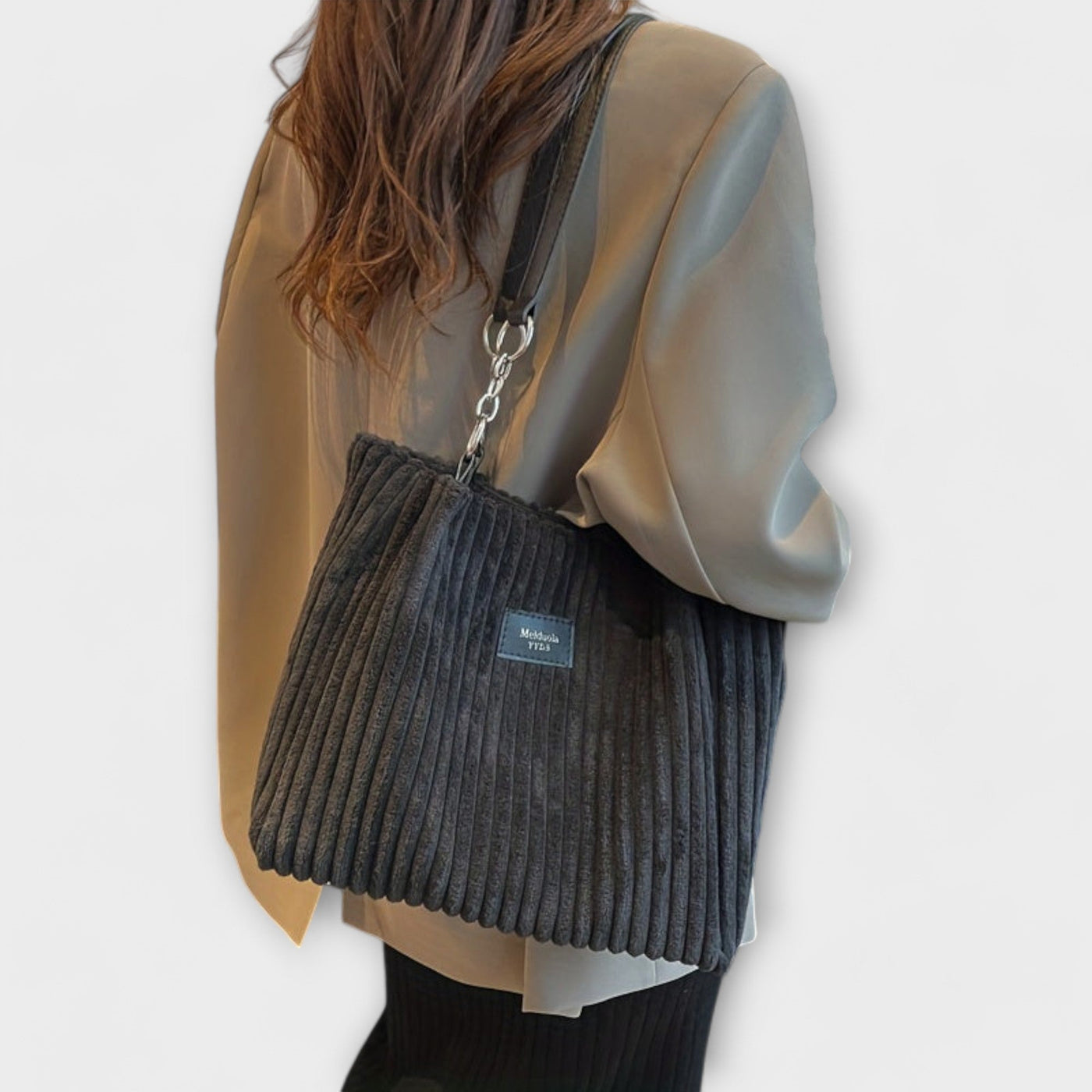 Clara | Soft Cord Shoulder Bag