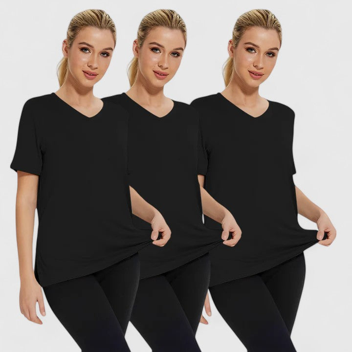 Clara | Comfortable Tee (Pack of 3)