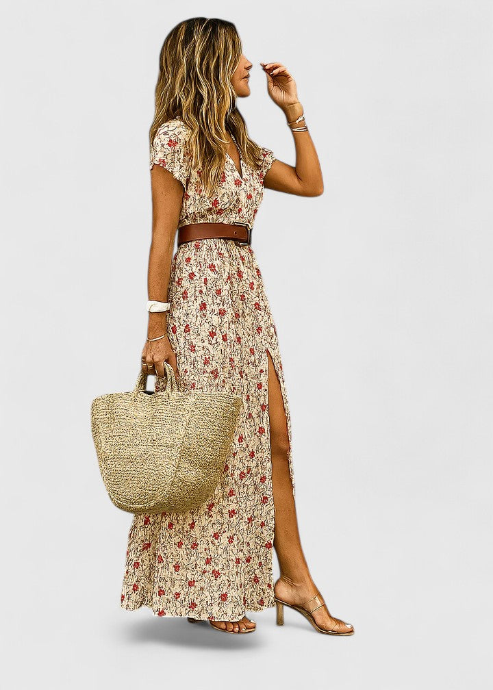 Clara | Stylish Boho Maxi Dress