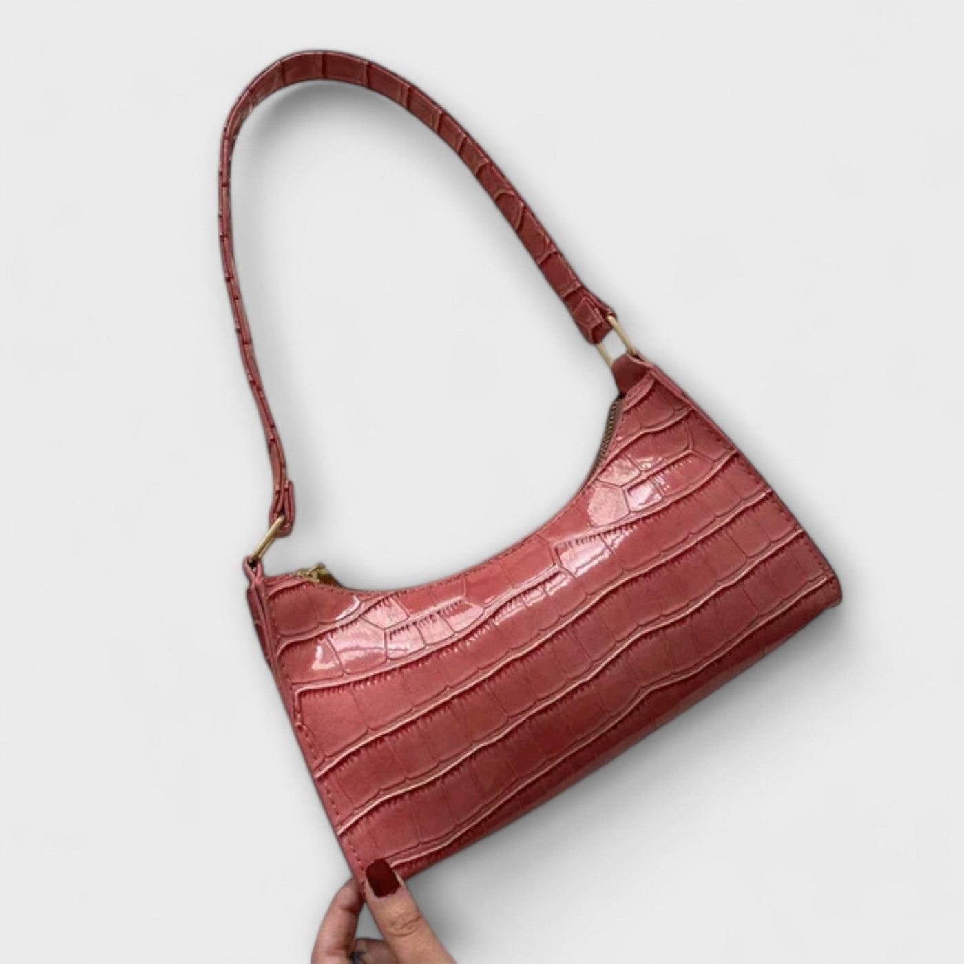 Clara | Shiny Leather Bag