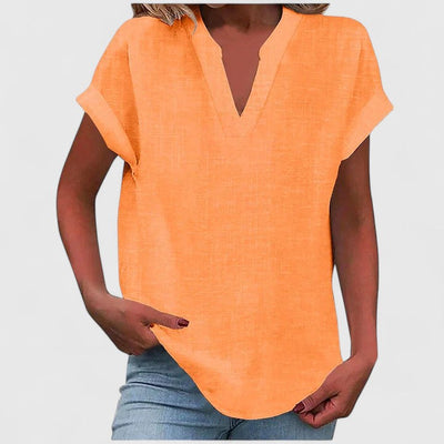 Clara | Comfortable V-Neck Blouse