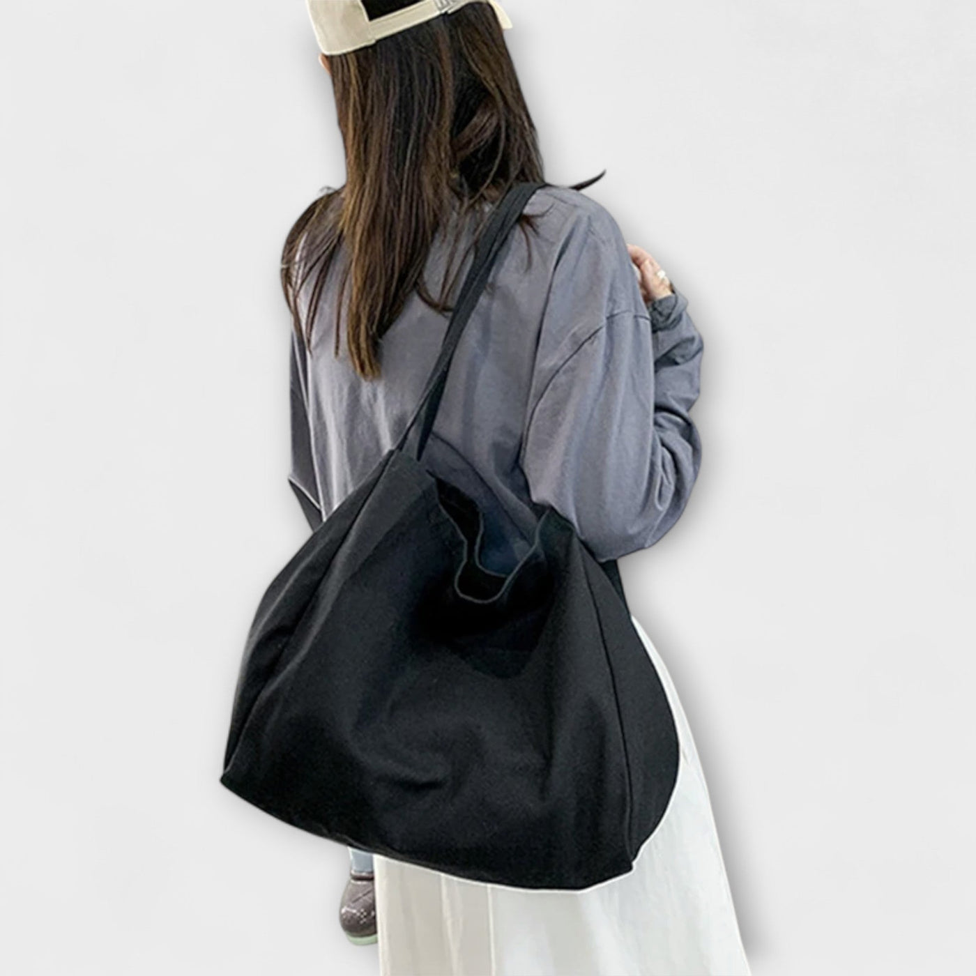 Clara | High-Quality Large Canvas Shopper Bag