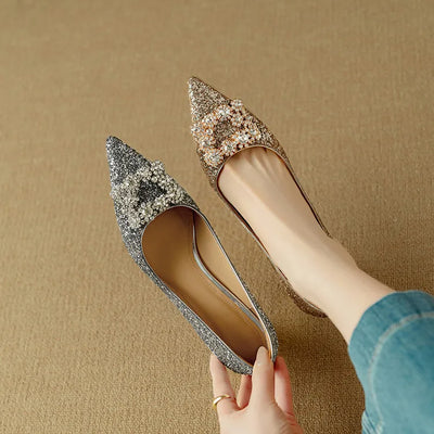 Clara | Gloria Glitter Pumps