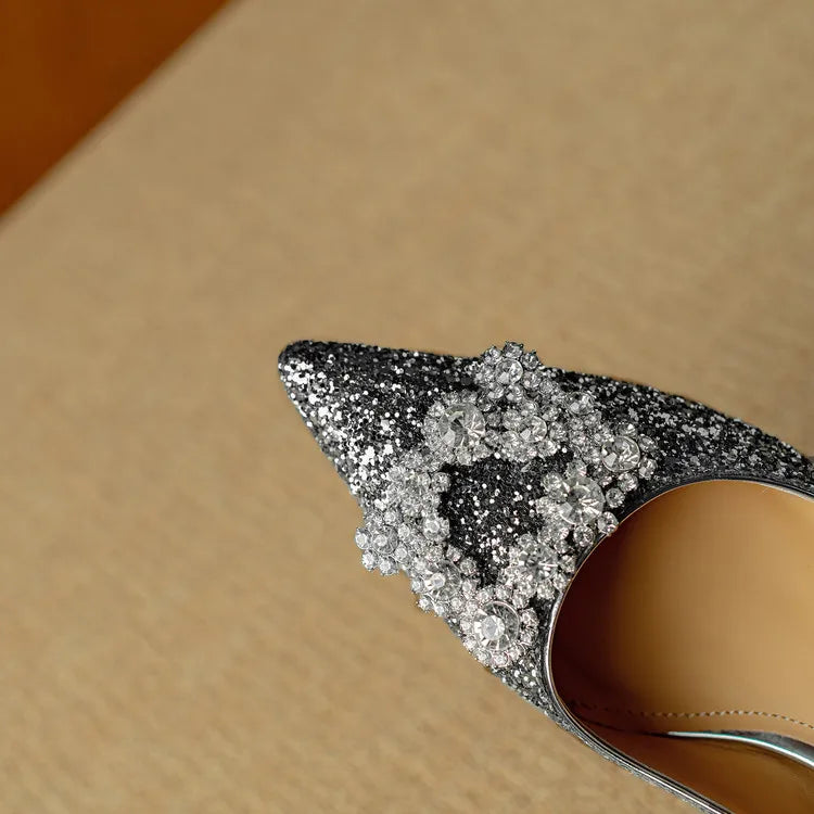 Clara | Gloria Glitter Pumps