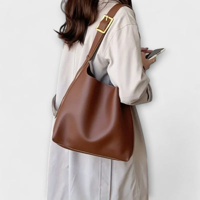 Clara | Elegant Leather Shoulder Bag
