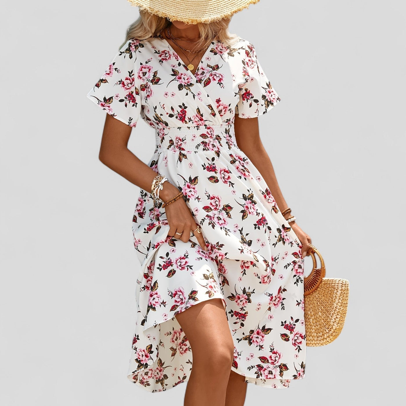 Clara | Comfortable Summer Midi Dress