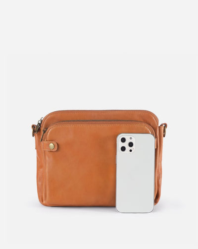 JENNIE | CHIC THREE LAYER CROSSBODY BAG