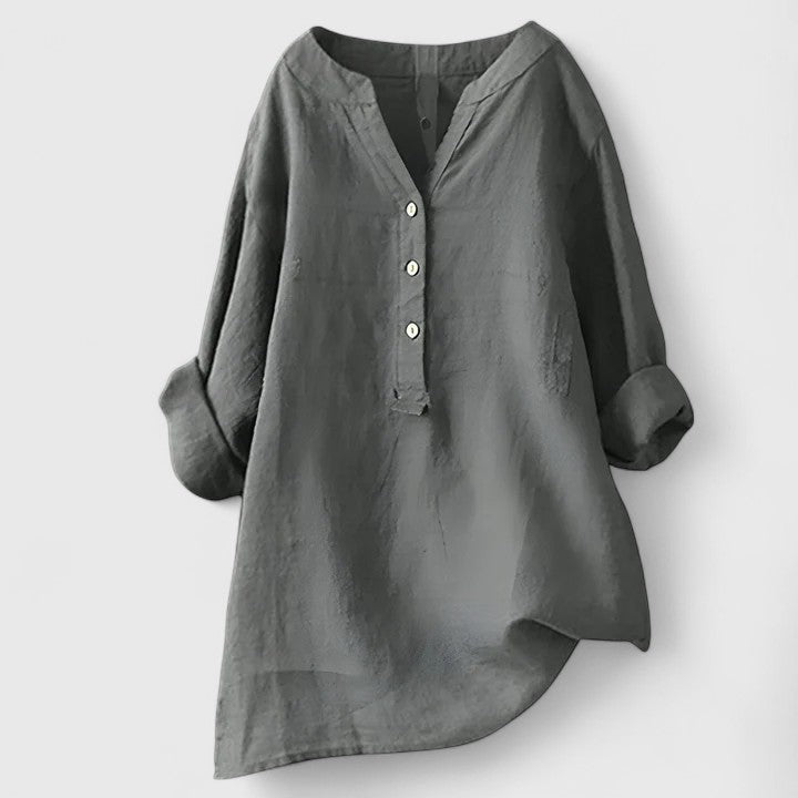 Clara | Elegant Button-Front Shirt