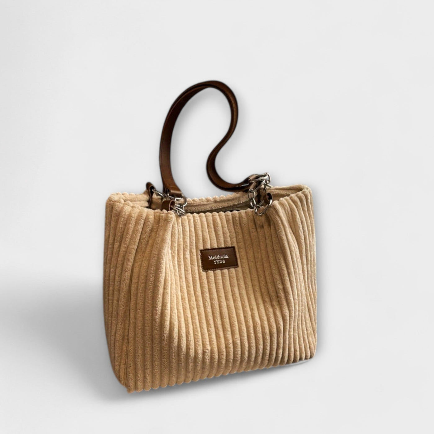 Clara | Soft Cord Shoulder Bag