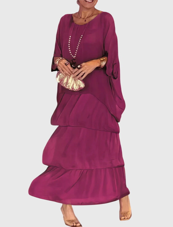 Clara | Long and Flowing Elegant Dress