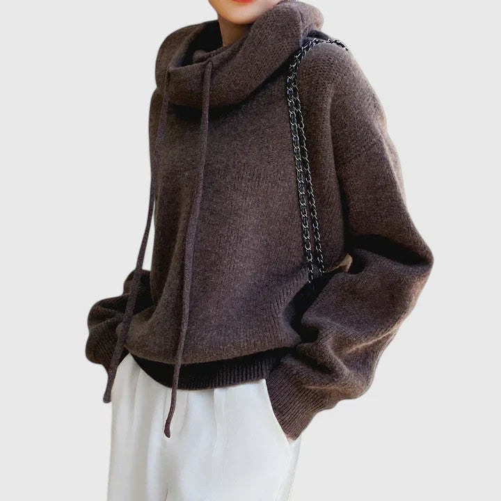 Mary-ann | Cozy Knit Hoodie
