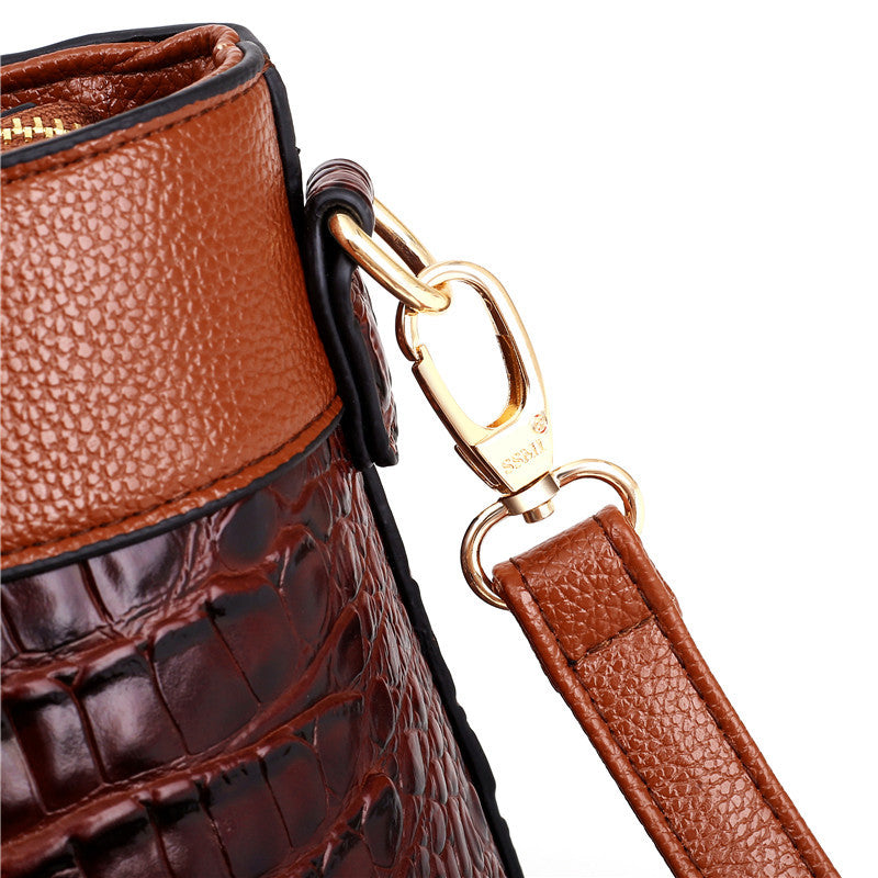JAYE | STYLISH CROCODILE PATTERN HANDBAG